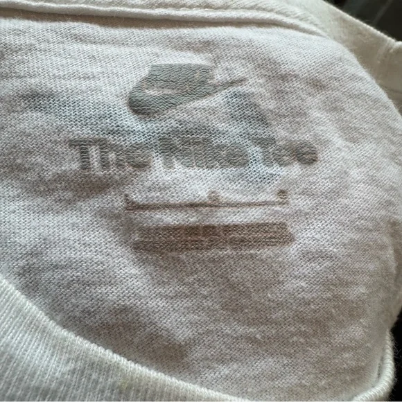 Nike Peace Love Swoosh Vintage All-Over Print Tee - Picture 4 of 4